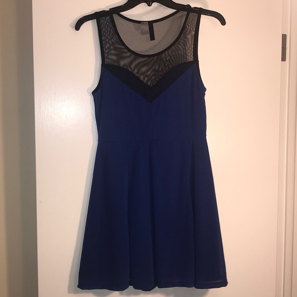 4/$25 cobalt or royal blue dress - Picture 3 of 3
